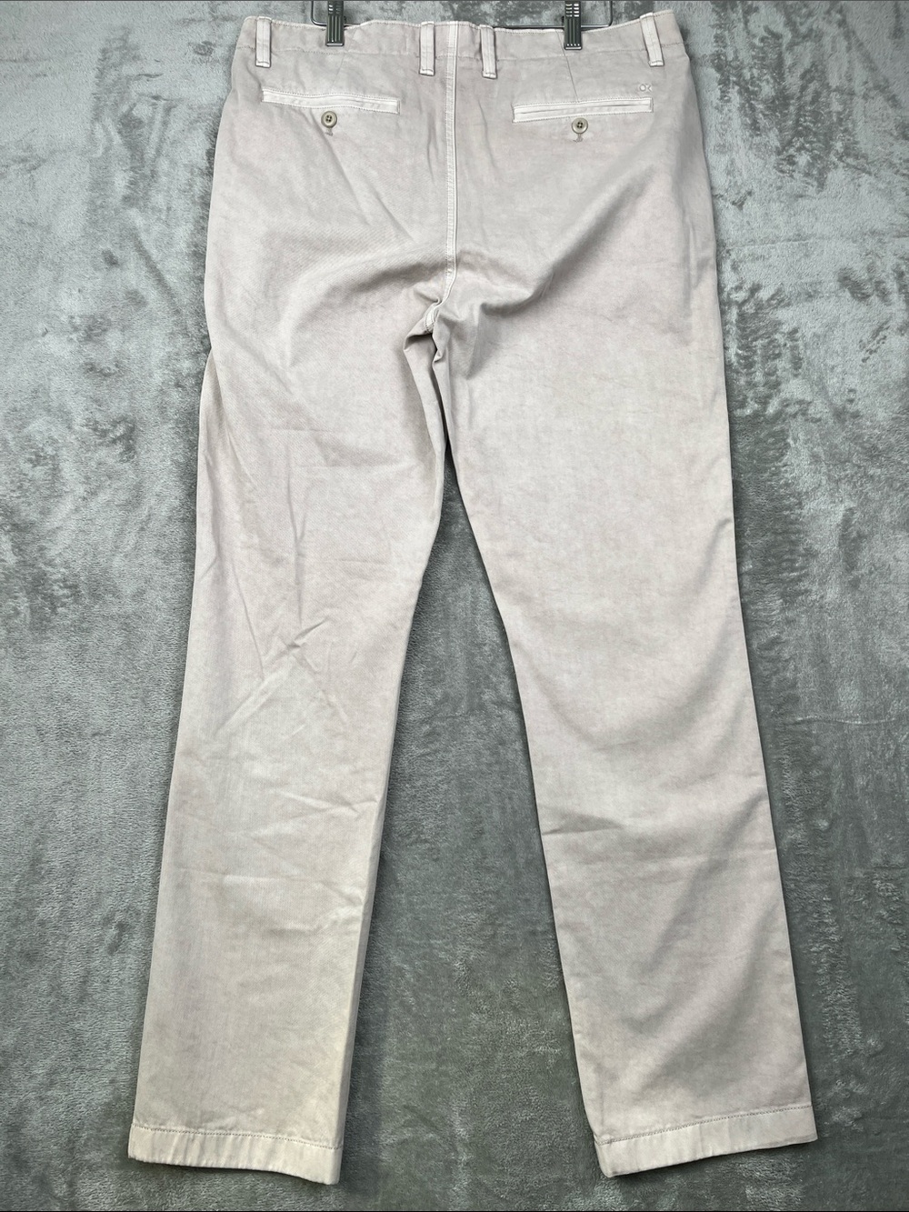 NEW Outerknown 33 Mens Beige 100% Organic Cotton Chino Pants - Picture 7 of 12